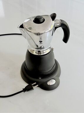 Bialetti Mukka Express Electric Cappuccino Maker Espresso Italy vintage 10.8 oz